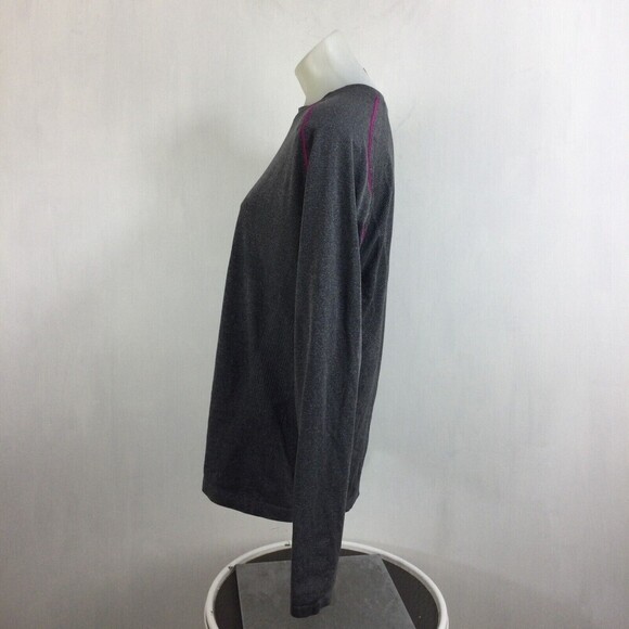 Lululemon Athletica Mens Metal Vent Tech Long Sleeve Shirt Heather Gray Size L - Picture 7 of 8